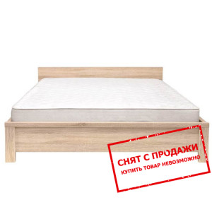 Кровать (каркас) Каспиан Дуб сонома LOZ160 BRW дву...